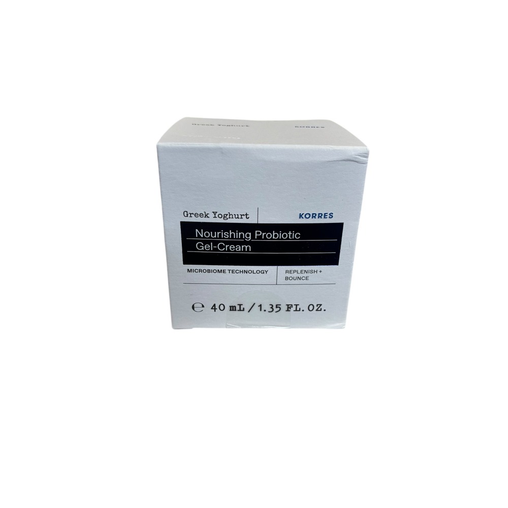 Korres Greek Yoghurt Nourishing Probiotic Gel-Cream Microbiome 40ml 1.35 oz NIB